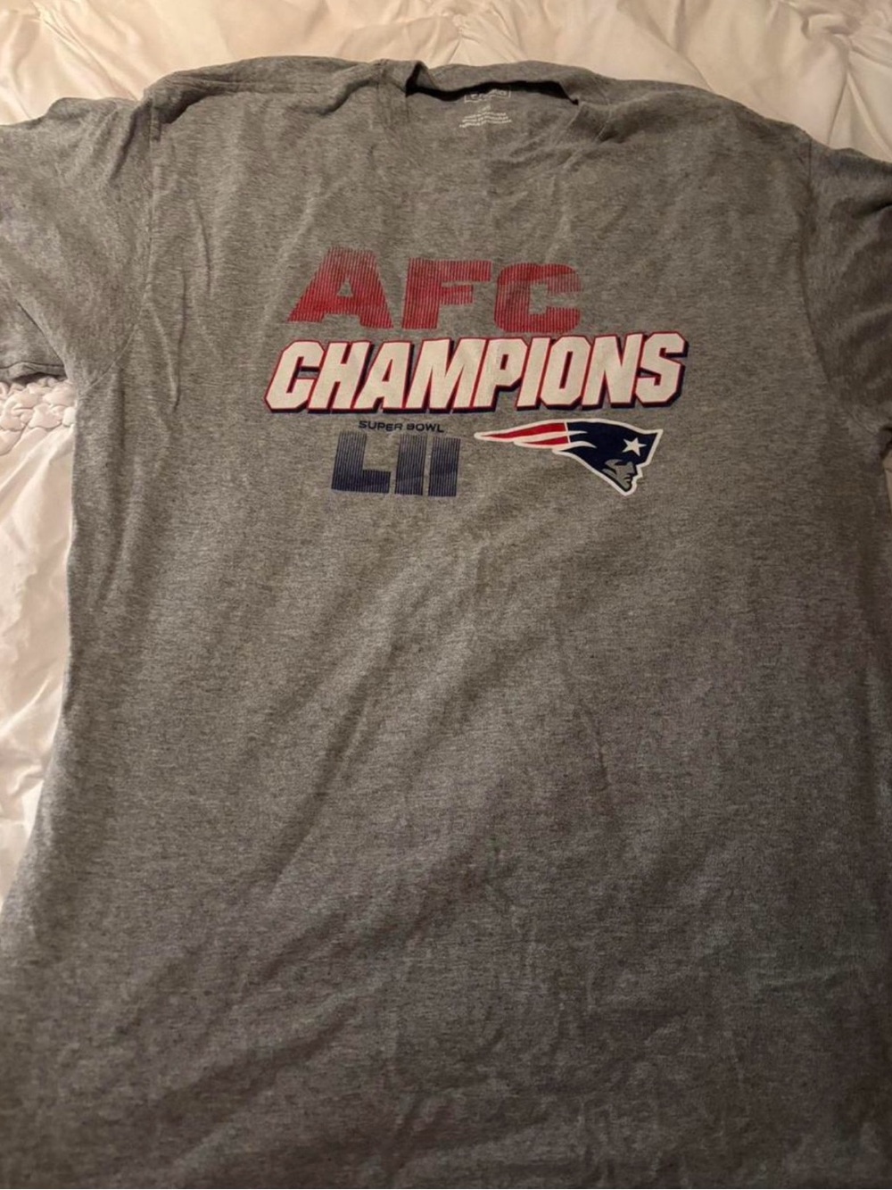 Patriots AFC champions fanatics tee
